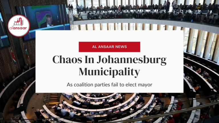 Chaos in Johannesburg Municipality As Coalition Parties fail to elect Mayor